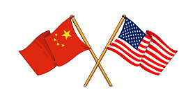 中国和美国的联盟和友谊