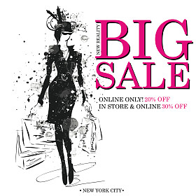 时尚购物设计图片