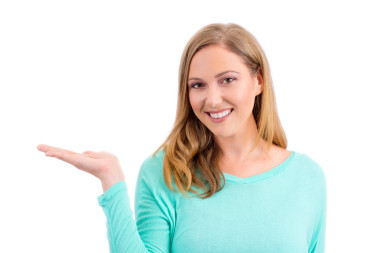 握着的手的女人