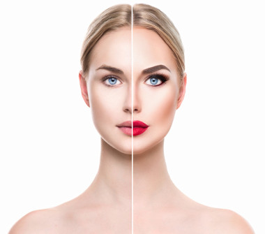 美麗年輕的金發(fā)女人