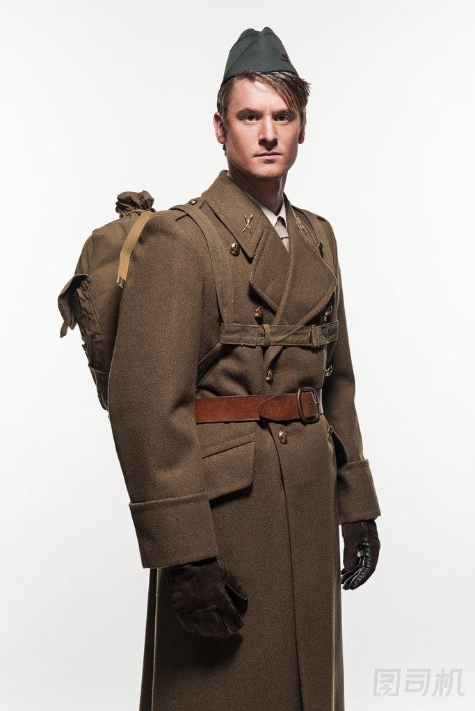 傘兵軍事制服時(shí)尚男人照片