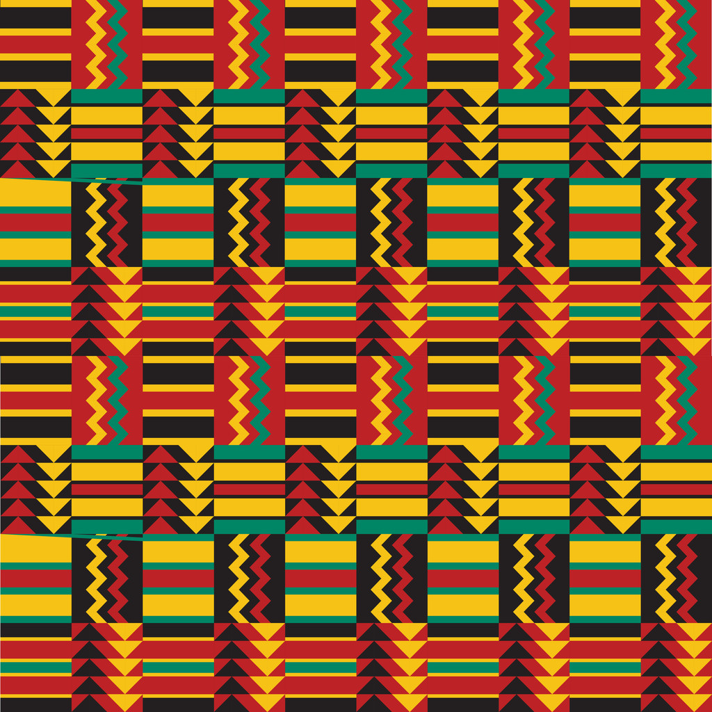 无缝非洲模式照片