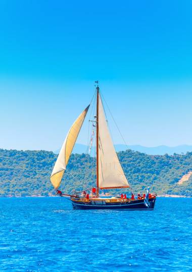 希臘木船 (卡其)