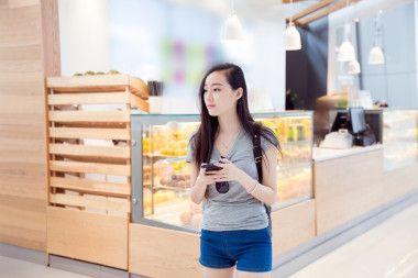 時(shí)尚的中國女孩圖片