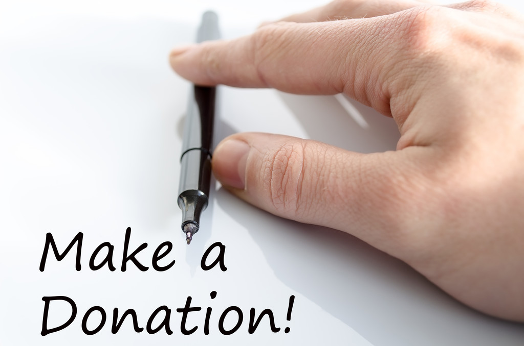 使一个捐赠文本概念 使一个捐赠文本概念