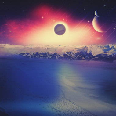 抽象的科學背景