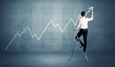 梯子人绘图的线图片