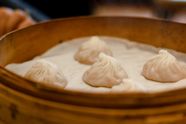 蒸熱上海餃子圖片