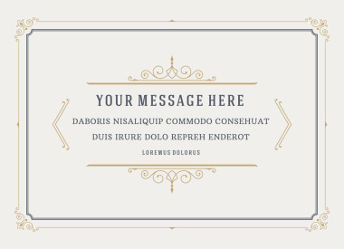 復(fù)古框架與裝飾模板圖片