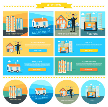 移動住宅公寓租賃多戶住宅