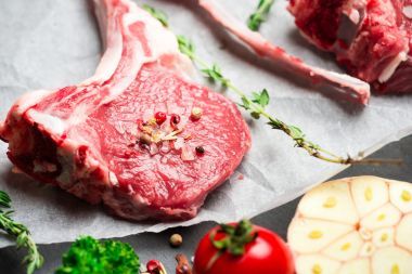 原料新鮮羊肉排骨