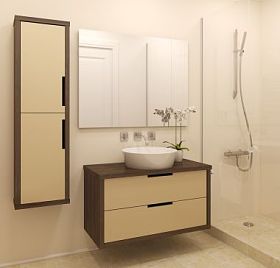 现代浴室内.图片