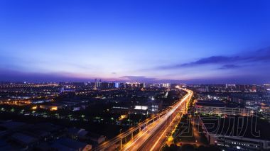 夜晚的城
