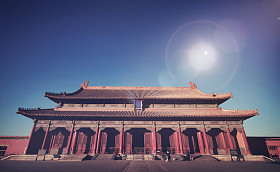 迷人的紫禁城北京照片