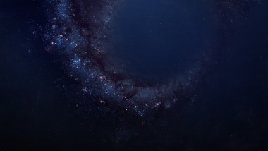 美丽空间背景。由美国国家航空航天局装备此图像的元素