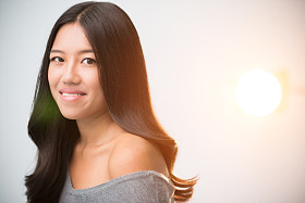 美丽的亚洲女人照片