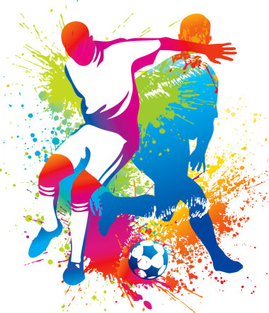 足球運(yùn)動(dòng)員的足球球