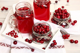 越桔在白色图片