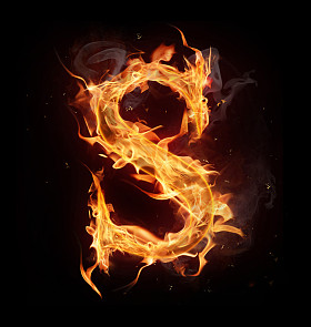 火字母“S”的图片