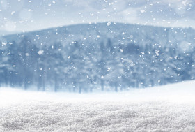 冬天背景与副本空间图片