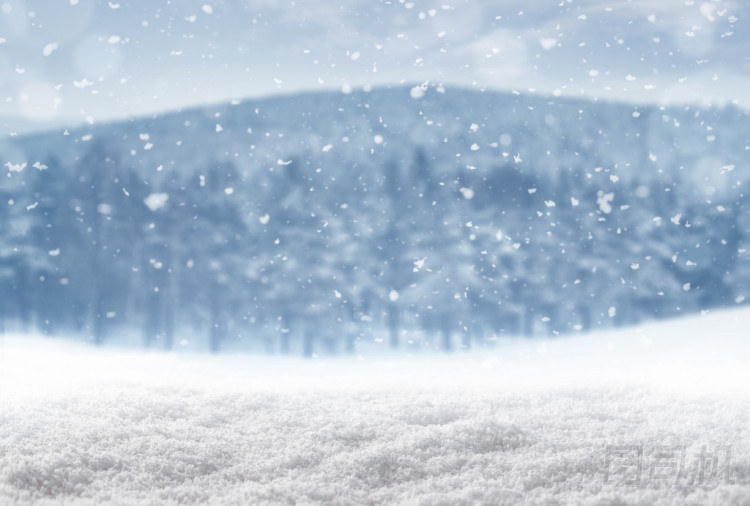 冬天背景與副本空間圖片