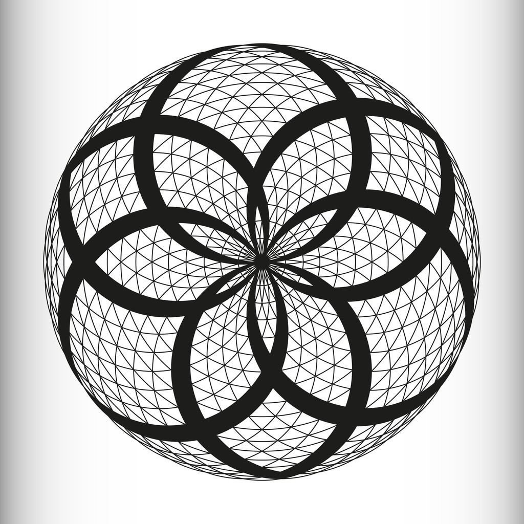 单色而优雅的模式。黑色和白色几何圆形图案 单色而优雅的模式。黑色和白色几何圆形图案