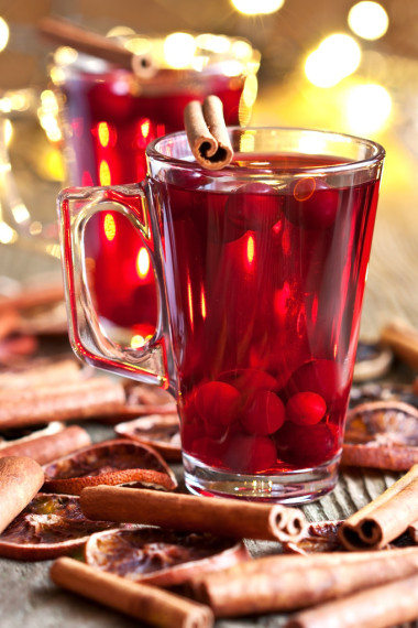 冬季熱飲料用香料照片