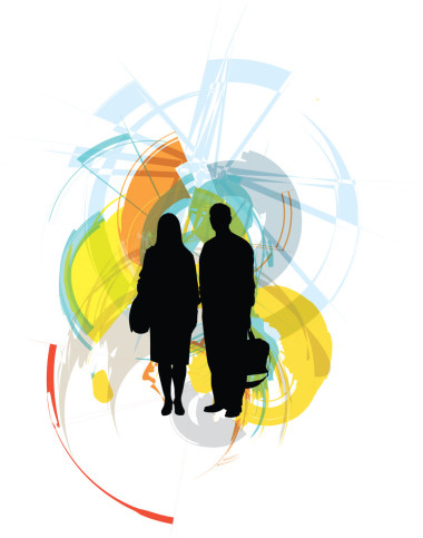 專業(yè)的商務(wù)團隊圖圖片