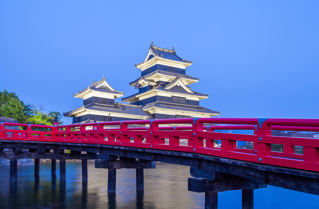 松本城视图图片