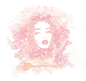 美丽的女人肖像照片
