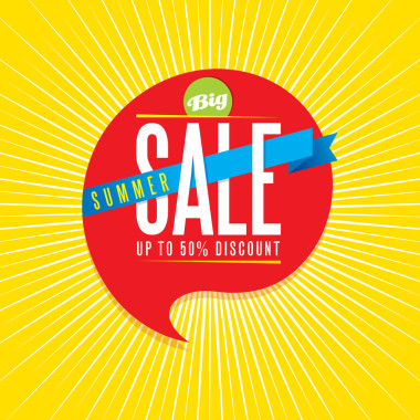 夏季销售模板图片