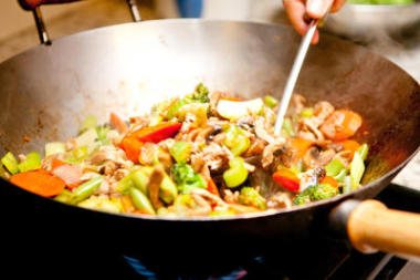 自制的鸡肉翻炒图片