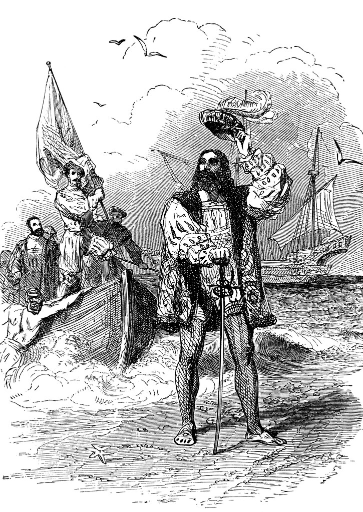 Christopher Columbus landed in America