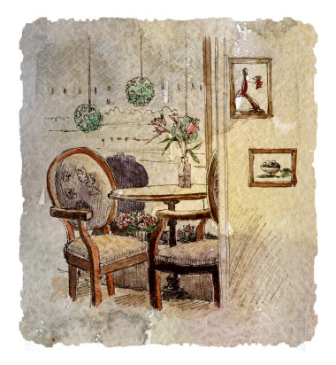 優(yōu)雅的室內(nèi)