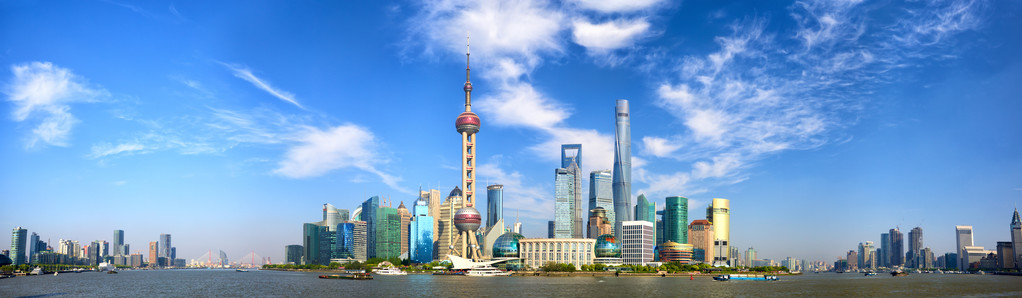 上海天际线全景