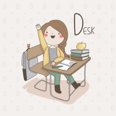 小女孩伸出一只手