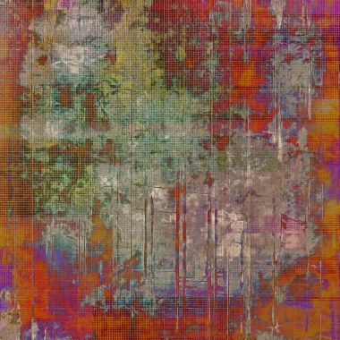 Grunge 紋理，可用作背景。不同顏色圖案