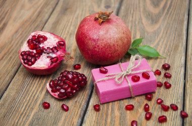 石榴手工皂图片