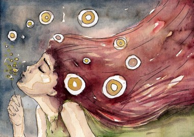 一個(gè)漂亮女人的肖像