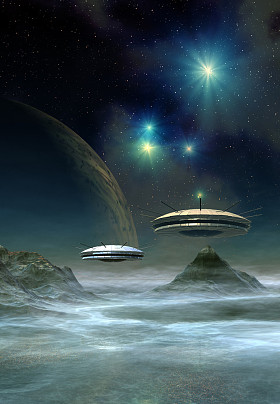 外星人的星球-梦幻景色图片