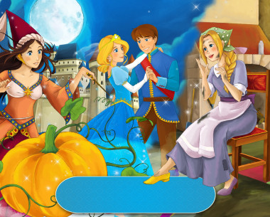 現(xiàn)場(chǎng)可憐的女孩和公主女巫與皇家