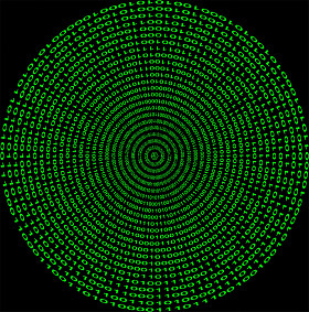 二进制代码纹理图片
