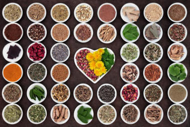 草藥的婦女圖片