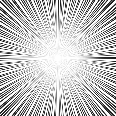 矢量漫画书速度线背景.图片