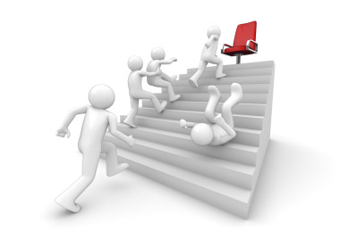 在成功的階梯上運(yùn)