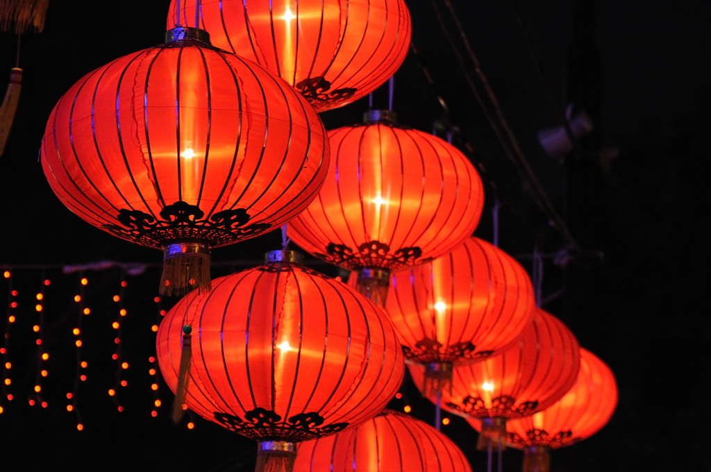 中国红灯笼图片