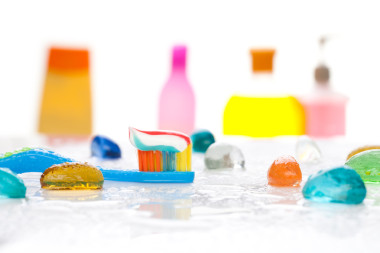 早上和刷牙圖片