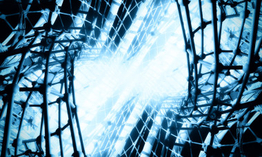 3d 的未来派抽象背景