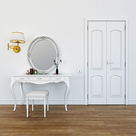 梳妆台与化妆的颜色图片