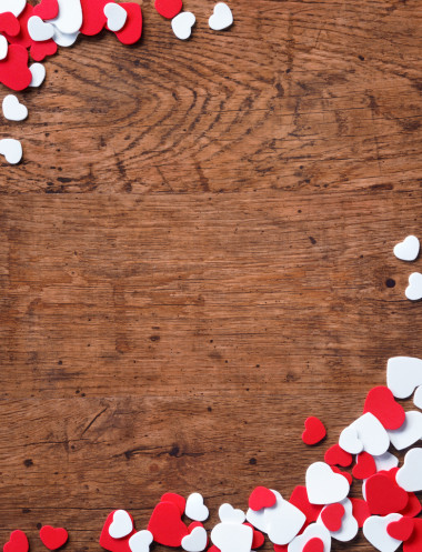 小小的心靈堆情人節(jié)背景